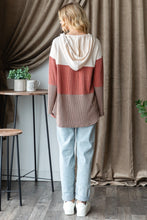 Load image into Gallery viewer, Heimish Color Block Long Sleeve Hoodie
