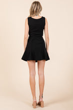 Load image into Gallery viewer, GeeGee 2-Bow Pleated Mini Skirt