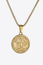 Load image into Gallery viewer, Tree Of Life Pendant Stainless Steel Necklace