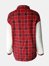 Load image into Gallery viewer, Fuzzy Button Up Long Sleeve Jacket