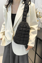 Load image into Gallery viewer, Quilted Nylon Crossbody Bag