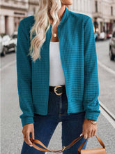 Load image into Gallery viewer, Zip Up Long Sleeve Jacket