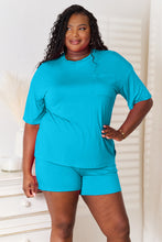 Load image into Gallery viewer, Basic Bae Full Size Soft Rayon Half Sleeve Top and Shorts Set