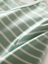 Load image into Gallery viewer, Striped Round Neck Short Sleeve Dress