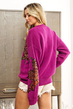 Load image into Gallery viewer, BiBi Sequin Tiger Embroidery Sweater