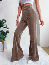 Load image into Gallery viewer, High Waist Flare Pants