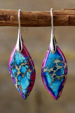 Load image into Gallery viewer, Handmade Natural Stone Dangle Earrings