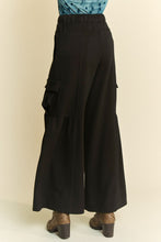 Load image into Gallery viewer, Davi & Dani Drawstring Ruched Detail Wide Leg Pants