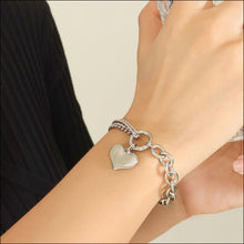 Load image into Gallery viewer, Half Chunky Chain Titanium Steel Bracelet