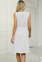 Load image into Gallery viewer, Pocketed V-Neck Wide Strap Dress