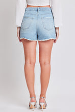 Load image into Gallery viewer, YMI Jeanswear Distressed Frayed Hem Denim Shorts