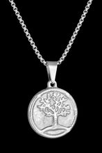 Load image into Gallery viewer, Tree Of Life Pendant Stainless Steel Necklace
