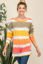 Load image into Gallery viewer, Celeste Full Size Striped Long Sleeve T-Shirt