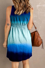 Load image into Gallery viewer, Double Take Scoop Neck Buttoned Sleeveless Magic Dress with Pockets