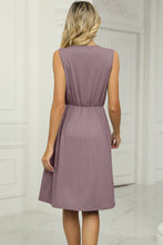 Load image into Gallery viewer, Pocketed V-Neck Wide Strap Dress