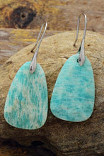 Load image into Gallery viewer, Natural Stone Dangle Earrings