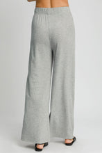 Load image into Gallery viewer, Umgee Elastic Waist Wide Leg Knit Pants