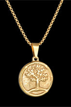 Load image into Gallery viewer, Tree Of Life Pendant Stainless Steel Necklace