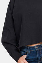 Load image into Gallery viewer, Zenana Asymmetric Hem Long Sleeve Sweater