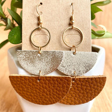 Load image into Gallery viewer, Geometrical Shape Dangle Earrings