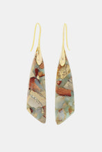 Load image into Gallery viewer, Handmade Natural Stone Dangle Earrings