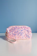Load image into Gallery viewer, Zenana Colorful Shine Cosmetic Sequin Design Bag