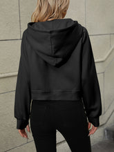 Load image into Gallery viewer, Mandy Half Zip Long Sleeve Sweatshirt