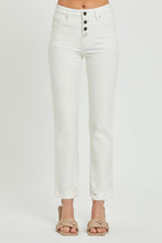 Load image into Gallery viewer, RISEN Full Size Mid-Rise Tummy Control Straight Jeans