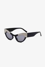 Load image into Gallery viewer, UV400 Rhinestone Trim Cat-Eye Sunglasses
