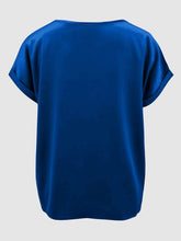 Load image into Gallery viewer, Round Neck Short Sleeve T-Shirt