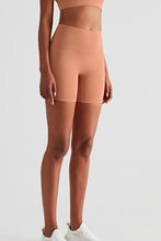 Load image into Gallery viewer, High-Rise Elastic Waistband Biker Shorts