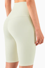 Load image into Gallery viewer, Breathable High-Rise Wide Waistband Biker Shorts