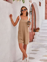 Load image into Gallery viewer, Spaghetti Strap Romper with Pockets