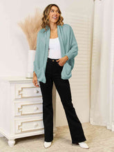 Load image into Gallery viewer, Open Front Cardigan with Pockets