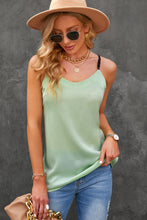 Load image into Gallery viewer, Contrast Spliced Lace Cami