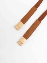 Load image into Gallery viewer, PU Elastic Skinny Belt