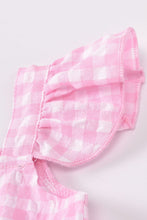 Load image into Gallery viewer, Baby Plaid Cat Graphic Bodysuit