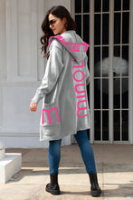 Load image into Gallery viewer, Open Front Long Sleeve Hooded Cardigan