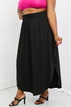 Load image into Gallery viewer, Zenana It's My Time Full Size Side Scoop Scrunch Skirt in Black