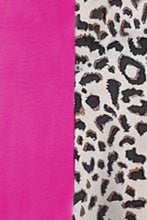 Load image into Gallery viewer, Leopard Contrast V-Neck Tank
