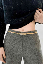 Load image into Gallery viewer, Elastic Iron Skinny Belt