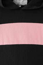 Load image into Gallery viewer, Girls Leopard Color Block Hoodie and Pants Set