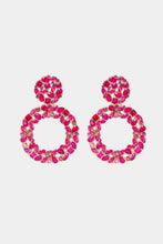 Load image into Gallery viewer, Round Shape Acrylic Dangle Earrings