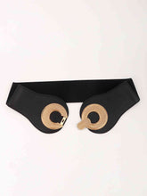 Load image into Gallery viewer, Alloy Buckle Elastic PU Belt