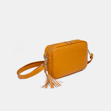 Load image into Gallery viewer, Tassel PU Leather Crossbody Bag
