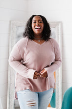 Load image into Gallery viewer, Jodifl Stay Awhile Full Size Run Waffle Knit Tee