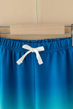 Load image into Gallery viewer, Girls Letter Print T-Shirt and Gradient Pants Set