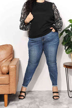 Load image into Gallery viewer, And The Why Full Size Foil Printed Sleeve Top