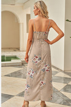 Load image into Gallery viewer, Leopard Wrap Maxi Dress With Slit