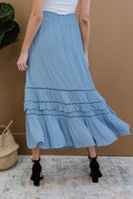 Load image into Gallery viewer, Doe & Rae First Sight Tiered Maxi Skirt
